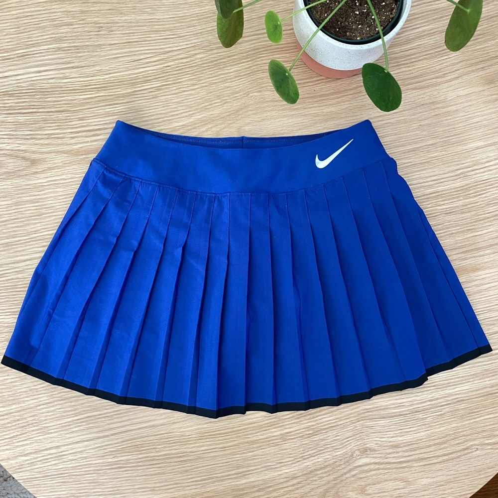 Nike victory tennis skirt (blue)